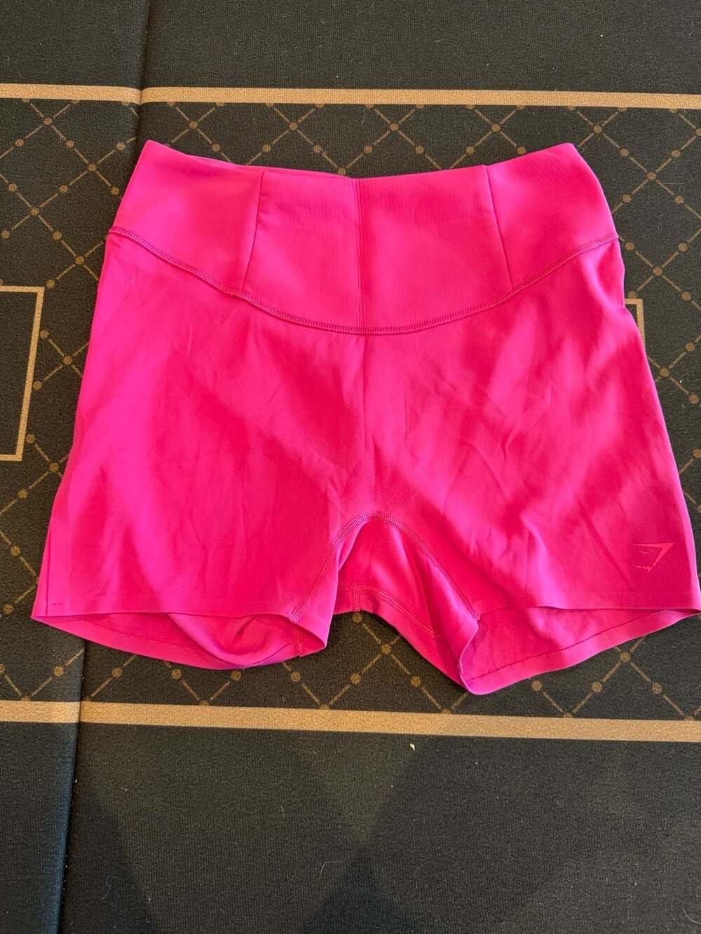 Gymshark Vital Seamless High-Waisted Biker Shorts in Hot Pink
